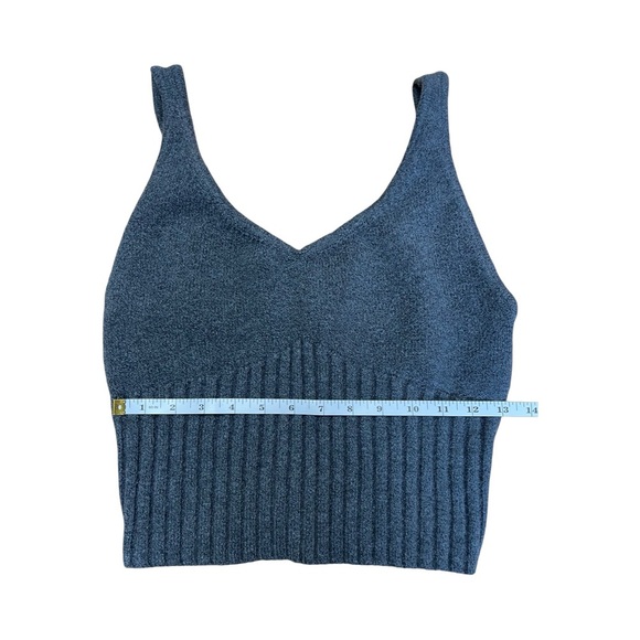 Banana Republic Ribbed Knit Cropped Tank Top - Size Small - Picture 5 of 11